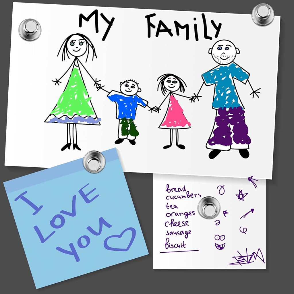 HASTHIP® 24Pcs Mini Fridge Neodymium Magnets with a Storage Box, Cone Handle for Kitchen, Board, Whiteboard, Noticeboard and Office, (12×16mm) HASTHIP® 24Pcs Mini Fridge Neodymium Magnets with a Storage Box, Cone Handle for Kitchen, Board, Whiteboard, Noticeboard and Office, (12×16mm)